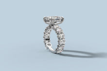 Load image into Gallery viewer, Custom 14k Gold Oval Diamond Ring — Order 8