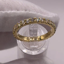 Load image into Gallery viewer, Matching round diamond eternity band