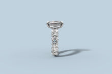 Load image into Gallery viewer, Custom 14k Gold Oval Diamond Ring — Order 8
