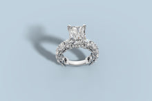 Load image into Gallery viewer, Custom 14k Gold Oval Diamond Ring — Order 8
