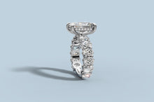 Load image into Gallery viewer, Custom 14k Gold Oval Diamond Ring — Order 8

