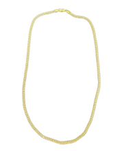 Load image into Gallery viewer, Two-Tone 14K Gold Ice Chain 4.5mm
