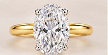 Load image into Gallery viewer, Design reference: stacked with a wedding band
