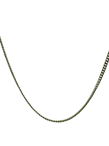 Cuban Link 22" Chain Necklace in 14k Gold